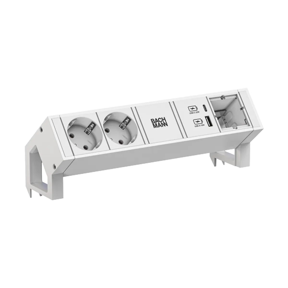 Bachmann DESK2 white 2xCEE7/3 902.32131xCM 1xUSB A/C 22W 0 2m GST18 Bachmann DESK2 white 2xCEE7/3 902.32131xCM 1xUSB A/C 22W 0 2m GST18