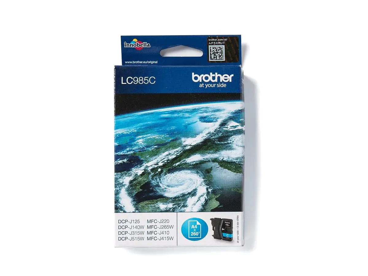 Brother LC985C - Cyan - Original - Tintenpatrone - für Brother DCP-J125, DCP-J140, DCP-J315, DCP-J515, MFC-J220, MFC-J265, MFC-J410, MFC-J415