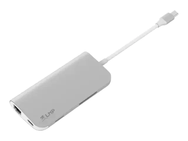 LMP USB-C mini Dock - Dockingstation - USB-C - HDMI - GigE