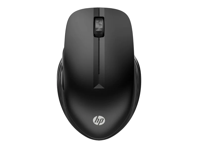 HP 430 - Maus - für mehrere Geräte - ergonomisch - rechts- und linkshändig - 5 Tasten - kabellos - Bluetooth 5.0, 2.4 GHz - kabelloser Empfänger (USB) - Jet Black - für HP 21, 22, 24, 27; Laptop 14, 15, 17; Pavilion 24, 27, 32, TP01; Pavilion Laptop 15 HP 430 - Maus - für mehrere Geräte - ergonomisch - rechts- und linkshändig - 5 Tasten - kabellos - Bluetooth 5.0, 2.4 GHz - kabelloser Empfänger (USB) - Jet Black - für HP 21, 22, 24, 27; Laptop 14, 15, 17; Pavilion 24, 27, 32, TP01; Pavilion Laptop 15