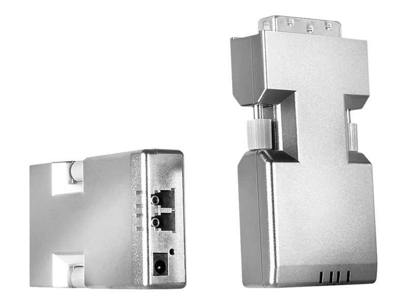 LINDY Fibre Optic DVI-D Extender (Transmitter and Receiver units) - Video Extender - LC Single-Modus - bis zu 1.5 km