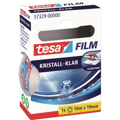 tesa Klebefilm tesafilm kristall- klar 57329-00000 19mmx10m tesa Klebefilm tesafilm kristall- klar 57329-00000 19mmx10m