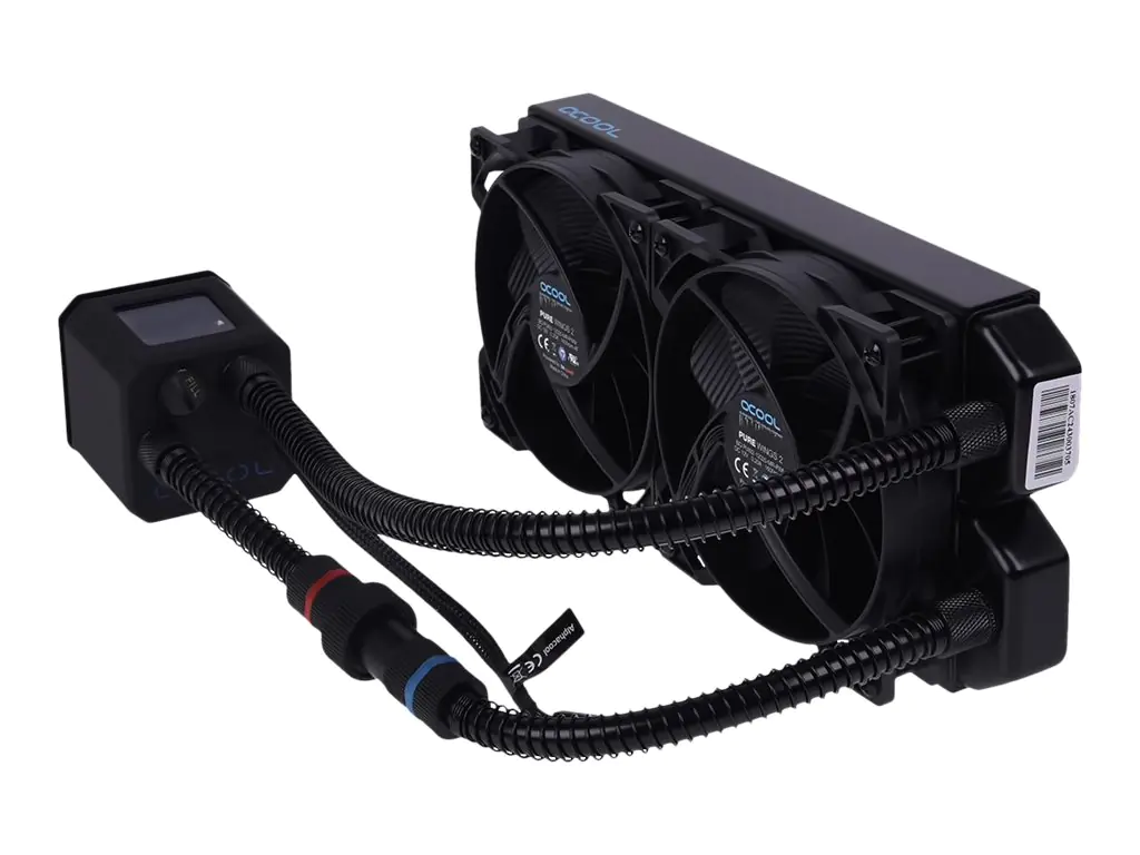 Alphacool Eisbaer 240 CPU - Prozessor-Flüssigkeitskühlsystem - (für: Socket 940, LGA775, Socket 939, LGA1156, AM2, AM2+, LGA1366, AM3, G34, LGA1155, AM3+, LGA2011, FM1, FM2, LGA1150, FM2+, LGA2011-3, LGA1151, AM4, LGA2066) - Kupfer - 120 mm - Schwarz