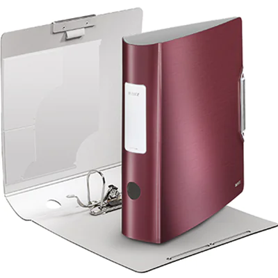 Leitz Ordner Active Style 11080028 DIN A4 82mm PP granat rot Leitz Ordner Active Style 11080028 DIN A4 82mm PP granat rot