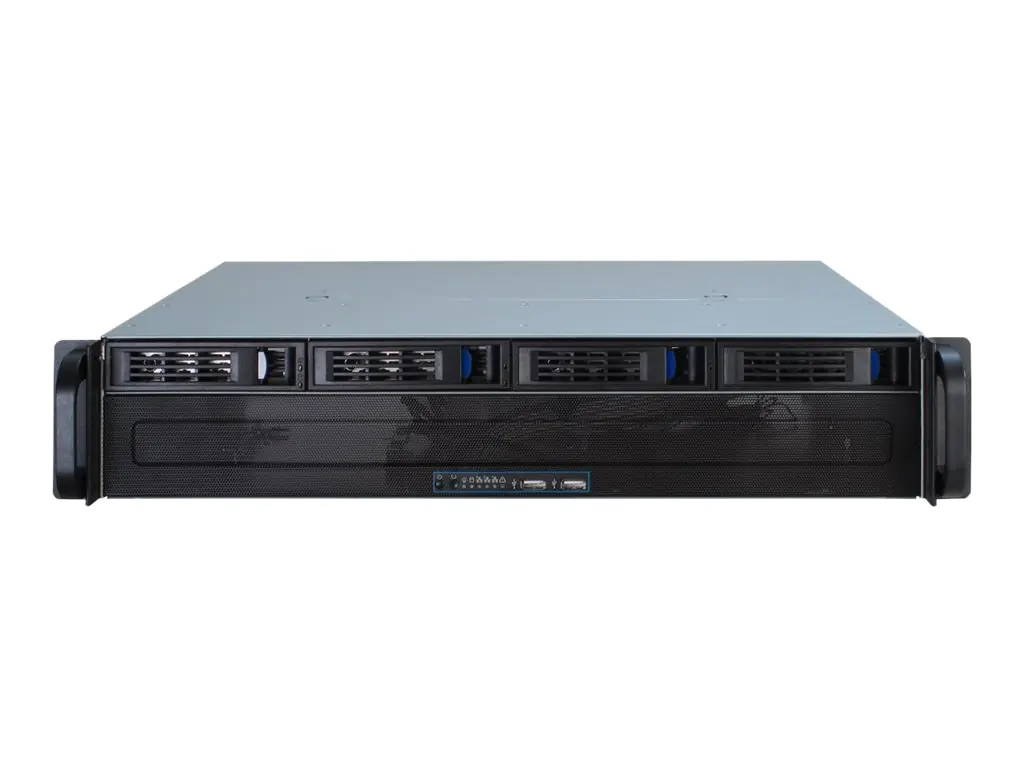 Inter-Tech IPC 2U-2404S - Rack-Montage - 2U - micro ATX - SATA/SAS - Hot-Swap - keine Spannungsversorgung (ATX) - USB Inter-Tech IPC 2U-2404S - Rack-Montage - 2U - micro ATX - SATA/SAS - Hot-Swap - keine Spannungsversorgung (ATX) - USB