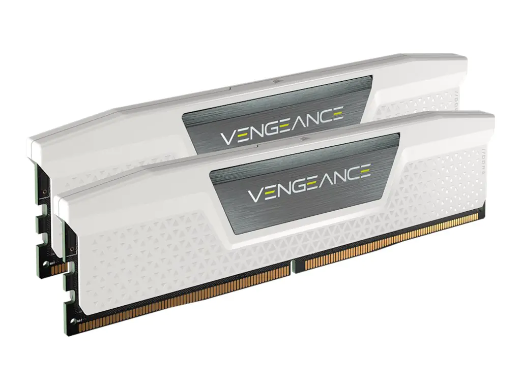 Corsair Vengeance 32GB DDR5-6400 Kit (2x 16GB), CL36, weiß -• DDR5 RAM - 6400 MHz• 32 GB