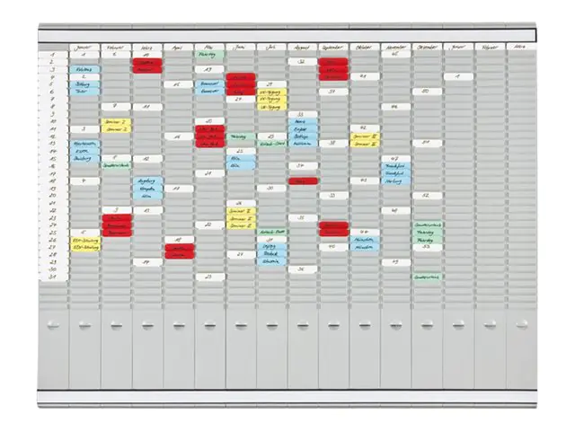 Franken T-Kartentafel PV1015 100,8x78,3cm grau +Zubehör