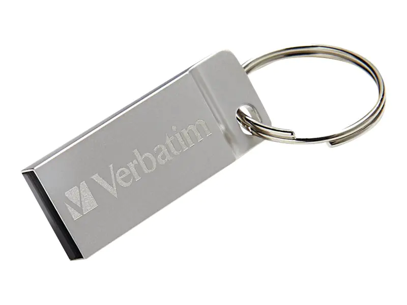Verbatim Metal Executive - USB-Flash-Laufwerk - 16 GB - USB - Silber Verbatim Metal Executive - USB-Flash-Laufwerk - 16 GB - USB - Silber