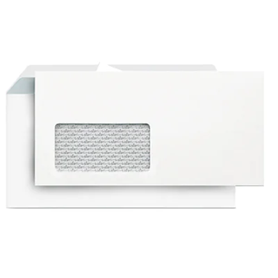 Briefhülle Lettersafe DIN lang mF 80g hk weiß 500 St./Pack. Briefhülle Lettersafe DIN lang mF 80g hk weiß 500 St./Pack.