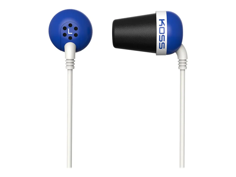 Koss PLUG B In Ear Kopfhörer kabelgebunden Blau - Kopfhörer 145185357