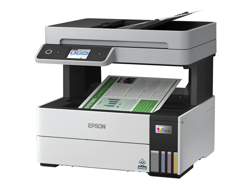 Epson EcoTank ET-5150 - Multifunktionsdrucker - Farbe - Tintenstrahl - A4/Legal (Medien) - bis zu 17.5 Seiten/Min. (Drucken) - 250 Blatt - USB, LAN, Wi-Fi Epson EcoTank ET-5150 - Multifunktionsdrucker - Farbe - Tintenstrahl - A4/Legal (Medien) - bis zu 17.5 Seiten/Min. (Drucken) - 250 Blatt - USB, LAN, Wi-Fi