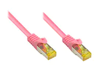 Good Connections RJ45 Patchkabel mit Cat. 7 Rohkabel und Rastnasenschutz (RNS) - S/FTP - PiMF