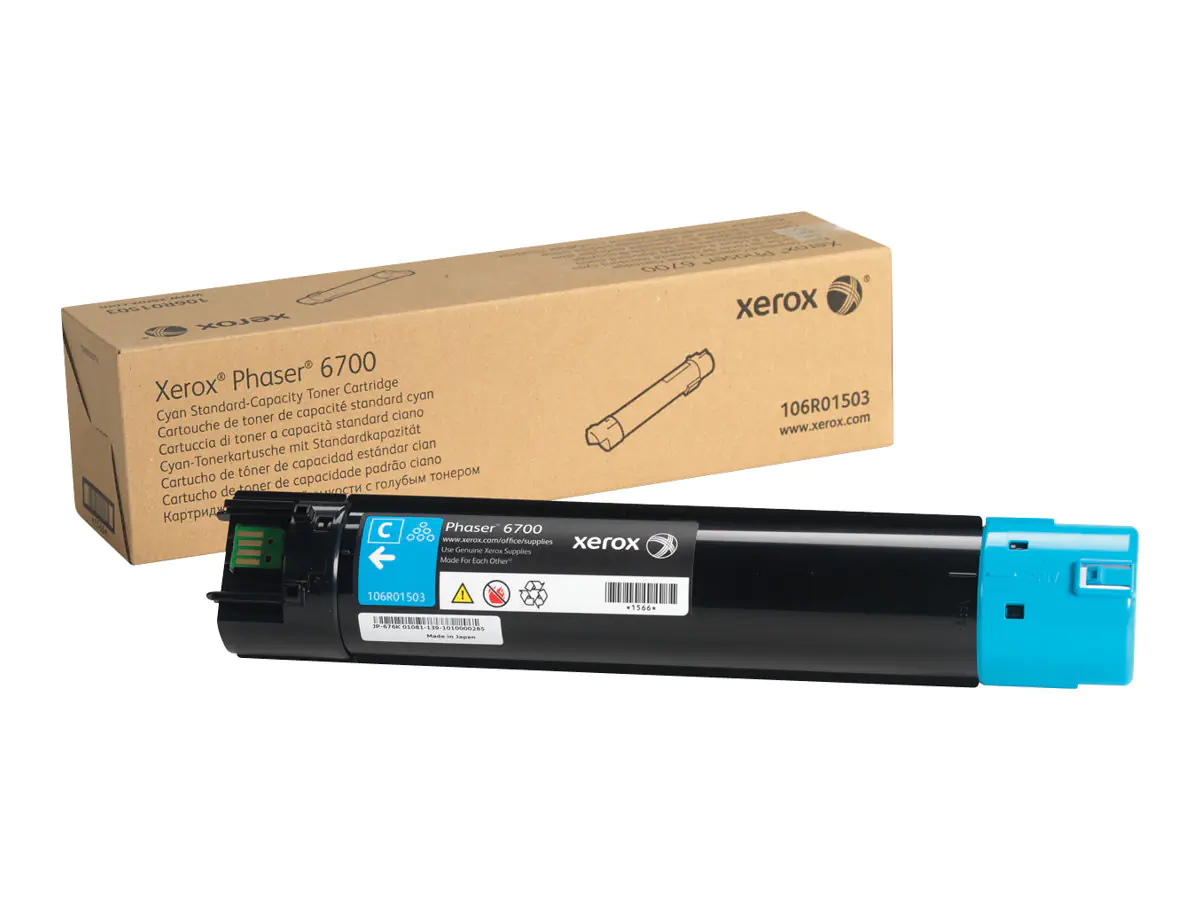 Xerox - Cyan - Original - Tonerpatrone - für Phaser 6700Dn, 6700DT, 6700DX, 6700N, 6700V_DNC Xerox - Cyan - Original - Tonerpatrone - für Phaser 6700Dn, 6700DT, 6700DX, 6700N, 6700V_DNC