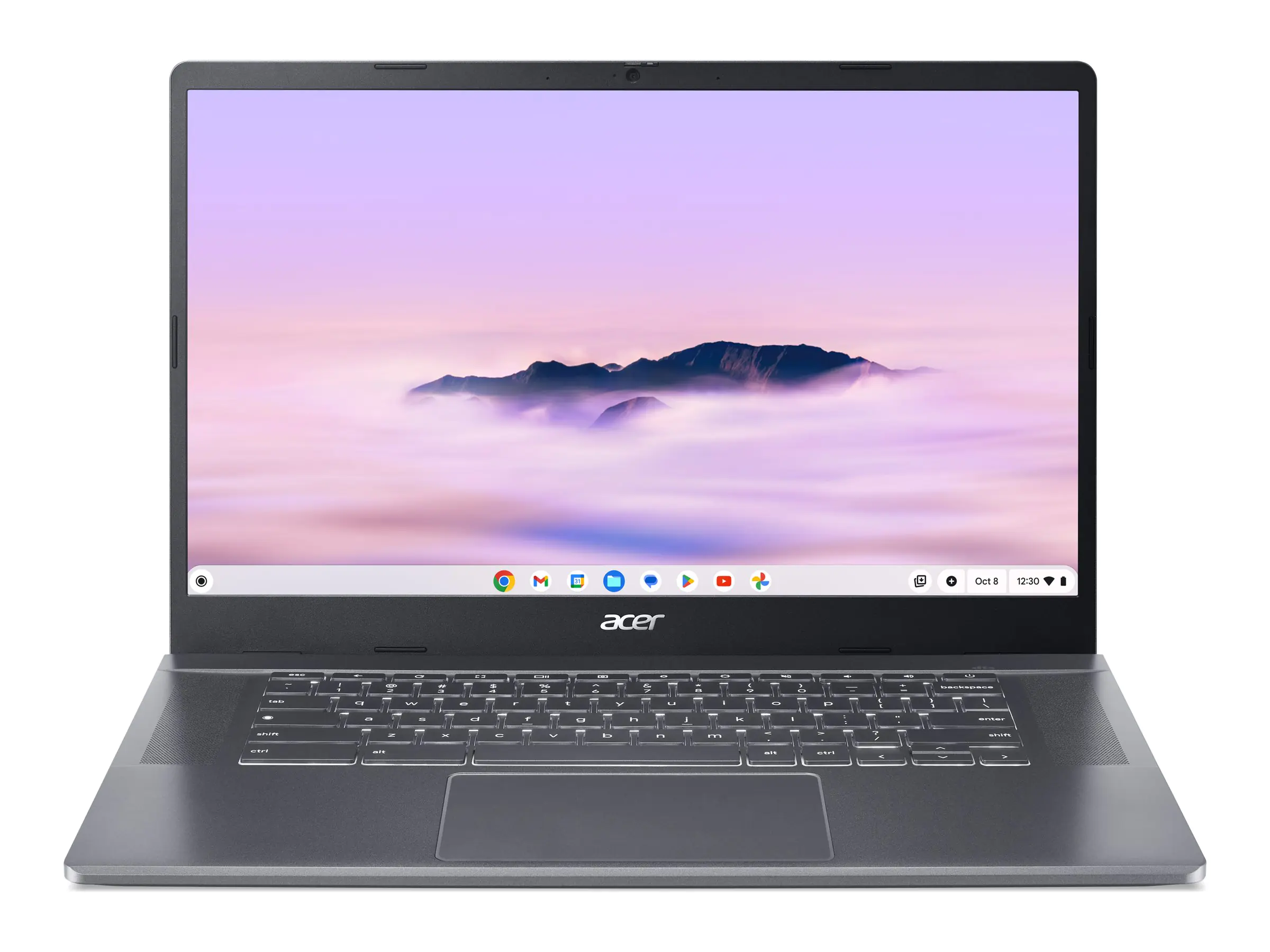 Acer Chromebook Plus 515 CB515-2HT - Intel Core i5 1235U / 1.3 GHz - Chrome OS - Intel Iris Xe Grafikkarte - 8 GB RAM - 128 GB SSD - 39.6 cm (15.6") IPS Touchscreen 1920 x 1080 (Full HD) - Wi-Fi 6E - Stahlgrau - kbd: Deutsch Acer Chromebook Plus 515 CB515-2HT - Intel Core i5 1235U / 1.3 GHz - Chrome OS - Intel Iris Xe Grafikkarte - 8 GB RAM - 128 GB SSD - 39.6 cm (15.6") IPS Touchscreen 1920 x 1080 (Full HD) - Wi-Fi 6E - Stahlgrau - kbd: Deutsch