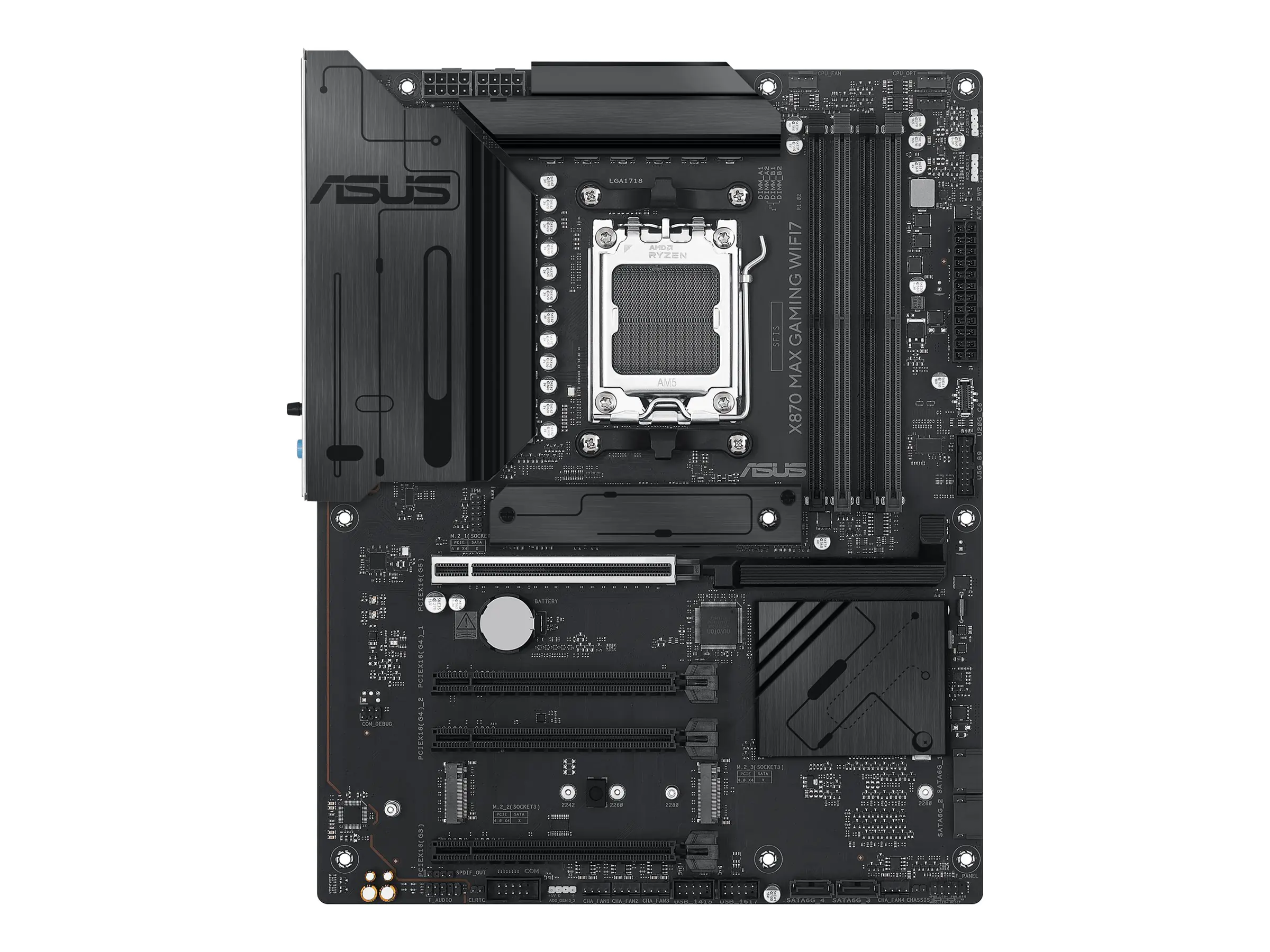 ASUS MB ASUS AMD AM5 X870 MAX GAMING WIFI7 - Mainboard - AMD Sockel AM5 (Ryzen Zen4)