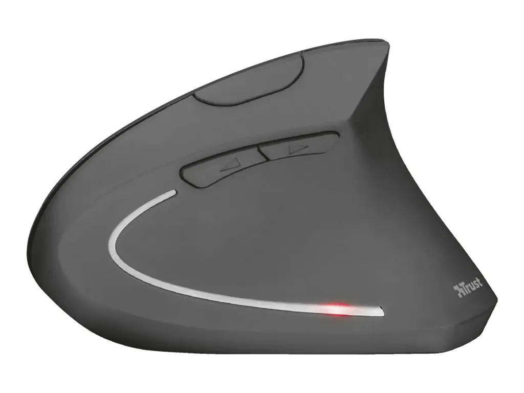 Trust Verto - Maus - ergonomisch - Für Rechtshänder - optisch - 6 Tasten - kabellos - 2.4 GHz - kabelloser Empfänger (USB)