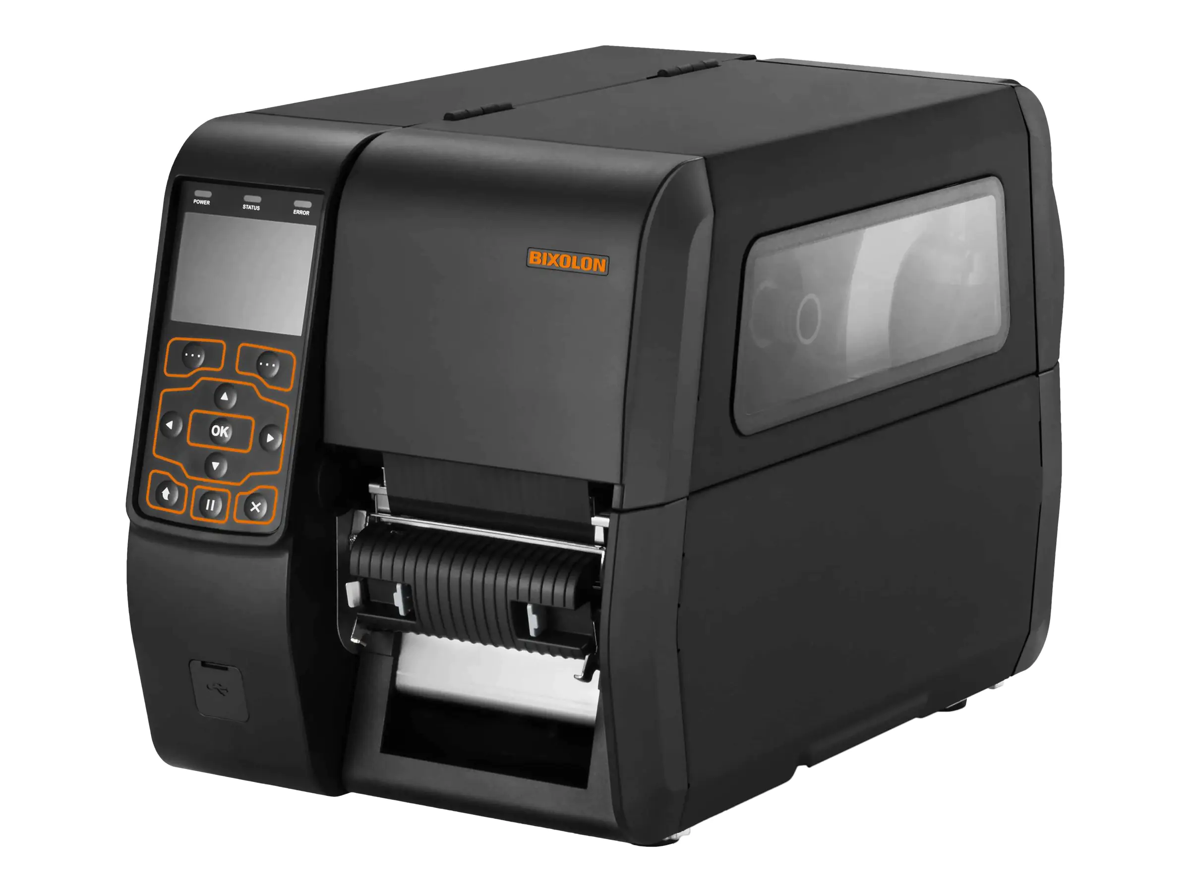 BIXOLON XT5-40 - Etikettendrucker - Thermodirekt / Thermotransfer - Rolle (11,4 cm) - 203 dpi - bis zu 356 mm/Sek. - USB, seriell, Gigabit LAN, USB-Host BIXOLON XT5-40 - Etikettendrucker - Thermodirekt / Thermotransfer - Rolle (11,4 cm) - 203 dpi - bis zu 356 mm/Sek. - USB, seriell, Gigabit LAN, USB-Host