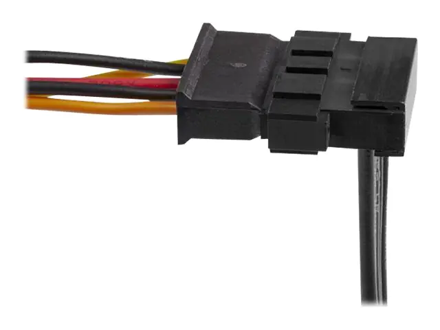 StarTech.com 4x SATA-Splitter Adapterkabel - 4-fach Serial-ATA Kabel - Netz-Splitter - SATA-Stromstecker (M) PYO4SATA