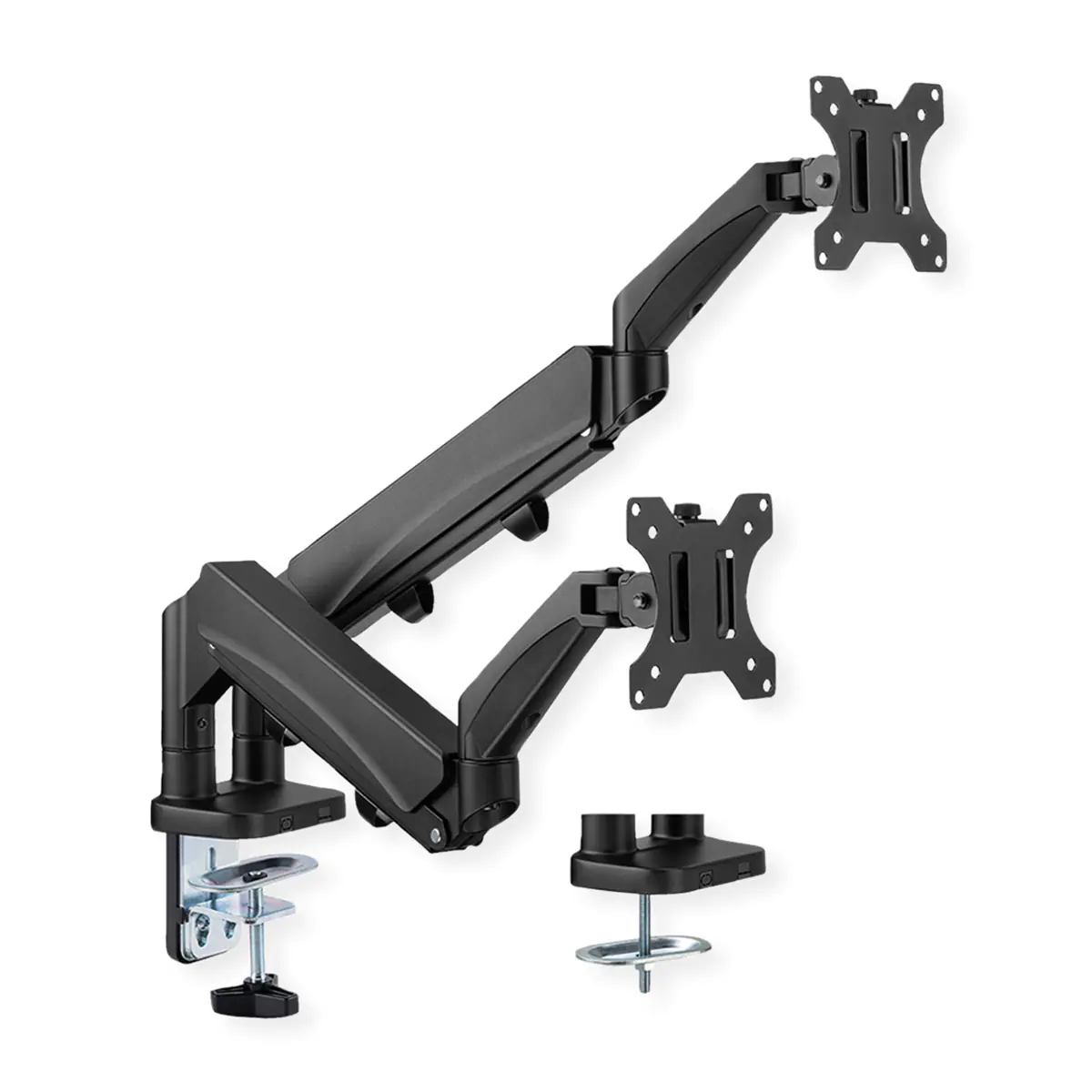 VALUE 17.99.1183, Klemme, 18 kg, 43,2 cm (17"), 81,3 cm (32"), 100 x 100 mm, Schwarz