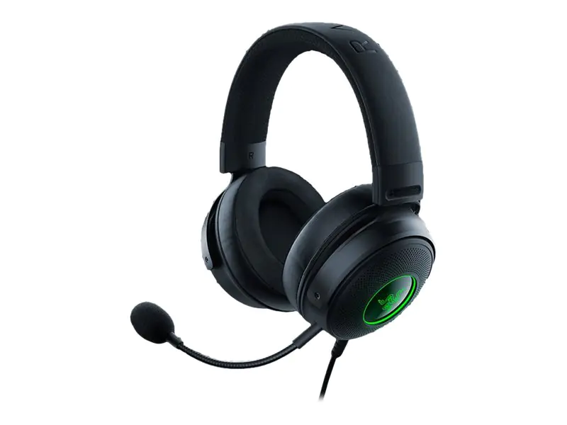 Razer Kraken V3 HyperSense - Headset - ohrumschließend - kabelgebunden - USB-A - Geräuschisolierung