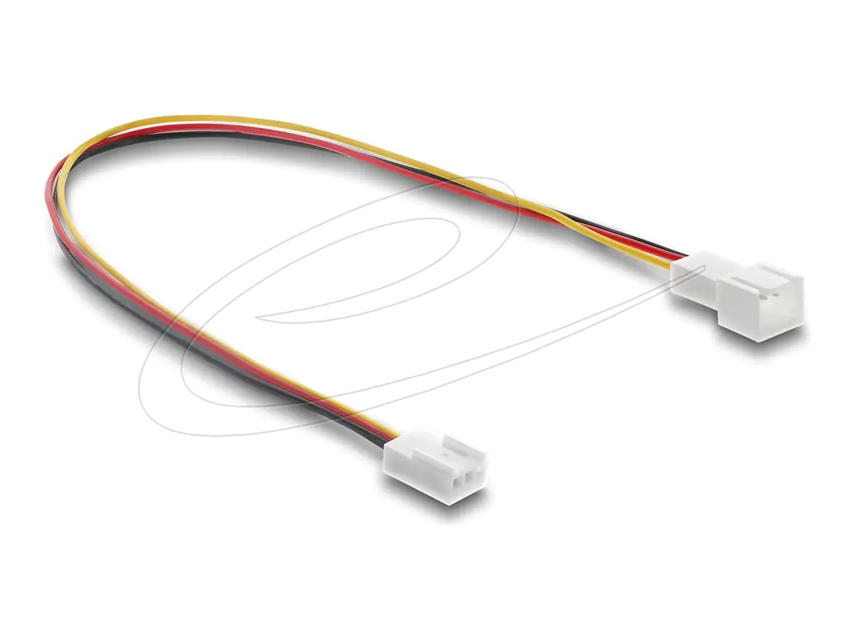 Delock Verlängerungskabel für Lüfterspannungsversorgung - 3 PIN Internal Power (
