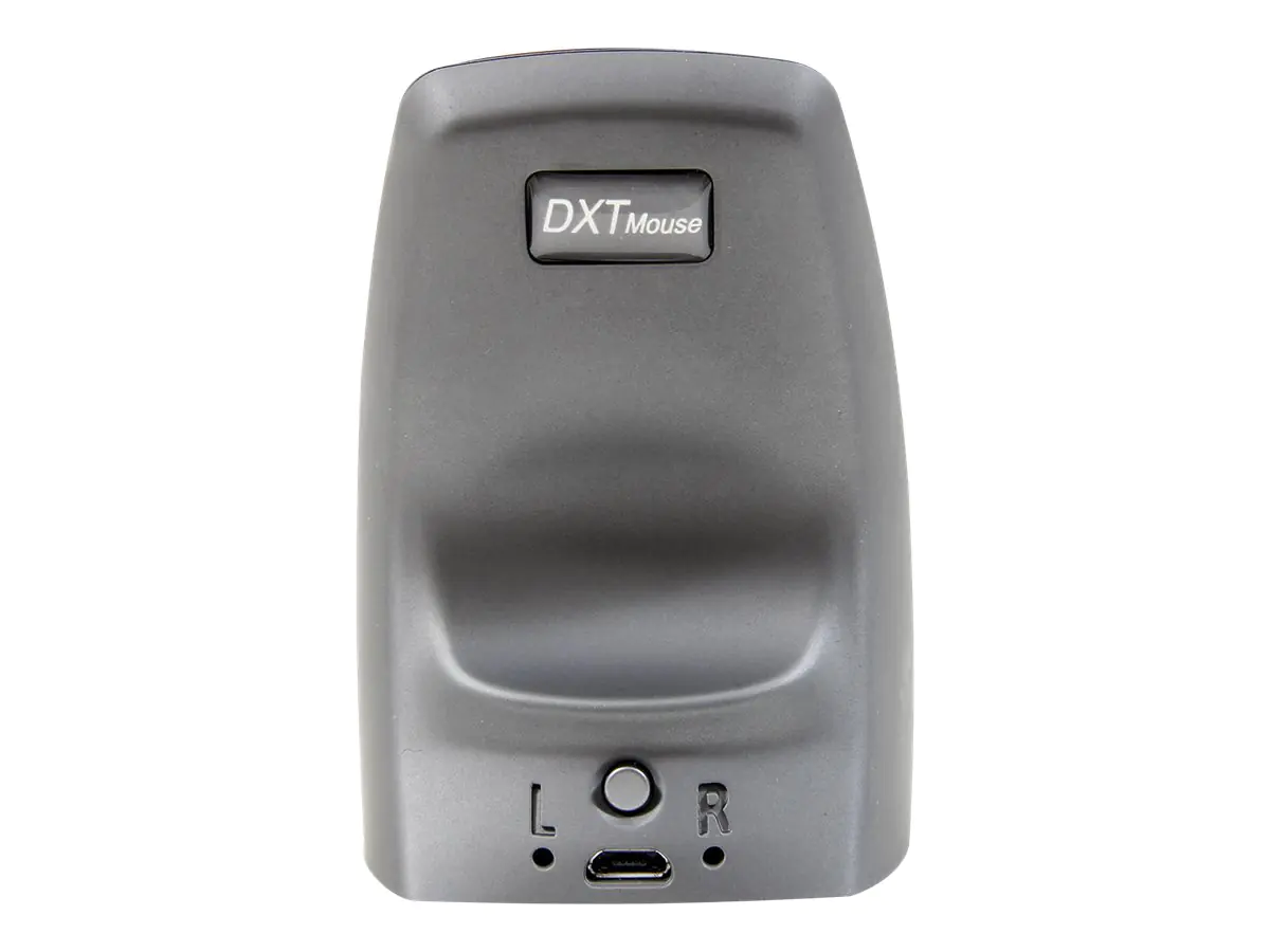Bakker DXT Precision - Maus - rechts- und linkshändig - kabellos - RF - kabelloser Empfänger (USB) BNEDXTW