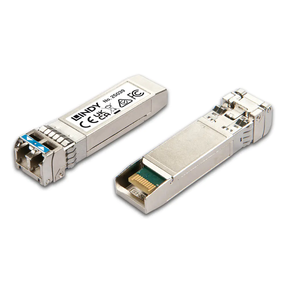 Lindy SFP+-Transceiver-Modul - 10GbE - LC Single-Modus 25039