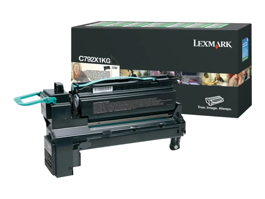 Lexmark - Schwarz - Original - Tonerpatrone LCCP, LRP - für Lexmark C792, X792