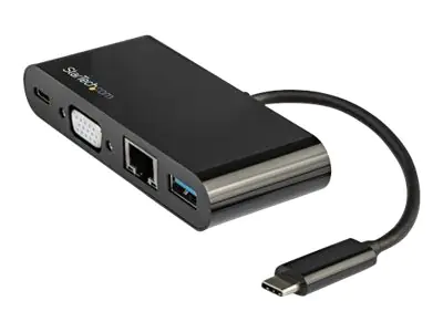 StarTech.com Startech USB-C VGA Multiport Adapter - Power Delivery (60W) DKT30CVAGPD