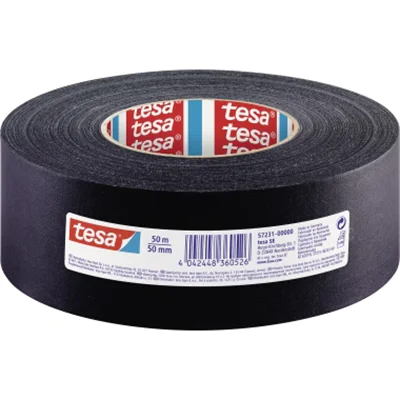 tesa Gewebeband 57231-00000 50mmx50m schwarz tesa Gewebeband 57231-00000 50mmx50m schwarz