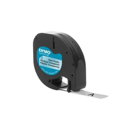 DYMO Schriftbandkassette LetraTag S0721530 12mmx4m sw auf tr DYMO Schriftbandkassette LetraTag S0721530 12mmx4m sw auf tr