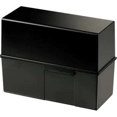 HAN Karteikasten 975-13 DIN A5 quer max. 450Karten PS schwarz HAN Karteikasten 975-13 DIN A5 quer max. 450Karten PS schwarz