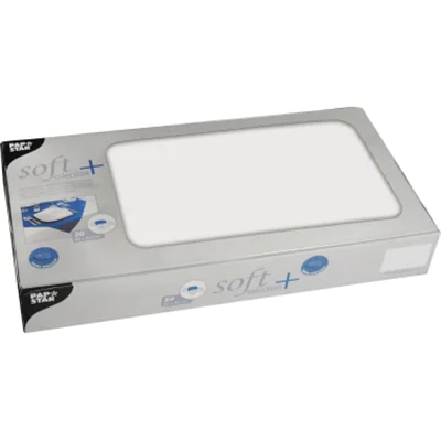 PAPSTAR Mitteldecke 84914 80x80cm weiß 20 St./Pack. PAPSTAR Mitteldecke 84914 80x80cm weiß 20 St./Pack.