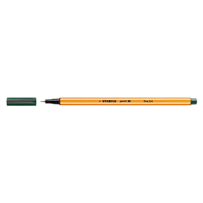 STABILO Fineliner point 88 88/63 0,4mm oliv STABILO Fineliner point 88 88/63 0,4mm oliv
