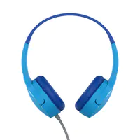 Belkin SoundForm Mini - Kopfhörer mit Mikrofon - On-Ear - kabelgebunden - 3,5 mm Stecker - Blau