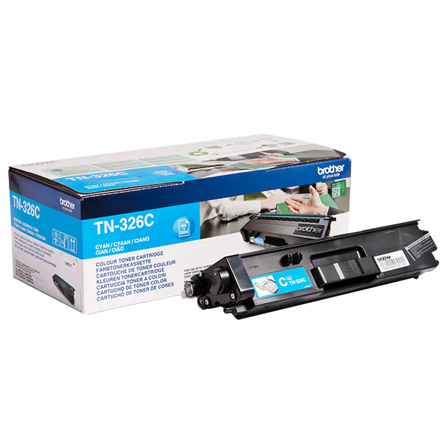 Brother TN326C - Cyan - Original - Tonerpatrone - für Brother DCP-L8400, DCP-L8450, HL-L8250, HL-L8350, MFC-L8650, MFC-L8850 Brother TN326C - Cyan - Original - Tonerpatrone - für Brother DCP-L8400, DCP-L8450, HL-L8250, HL-L8350, MFC-L8650, MFC-L8850