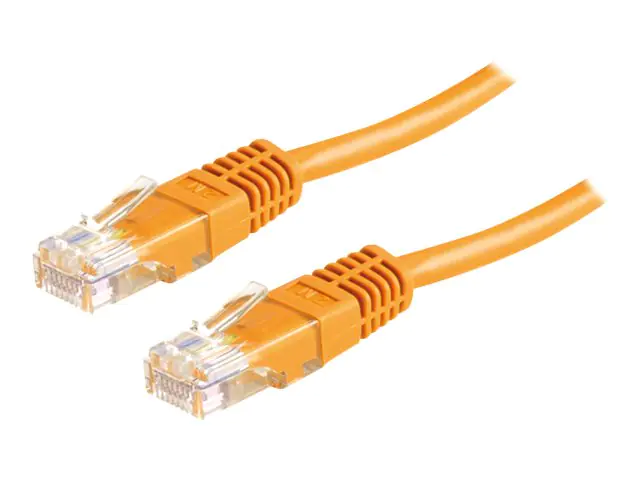 Roline - Patch-Kabel - RJ-45 (M) zu RJ-45 (M) - 5 m - UTP - CAT 6e - verseilt - orange