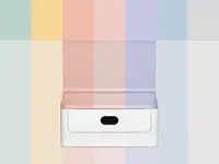 Rain Design - Schreibtischständer für Monitor - White Aluminum - für Apple iMac (24 Zoll)
