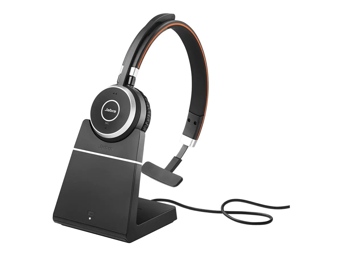 Jabra Evolve 65 MS mono - Headset - On-Ear - Bluetooth - kabellos