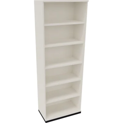 Regal 6OH B800xT442xH2221mm Anthrazit-Metallic/Diamant Weiß