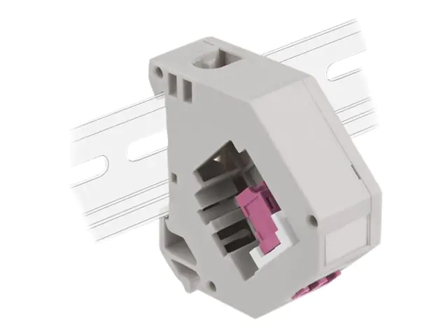 Delock Keystone Jack-DIN-Adapter für Schienenmontage