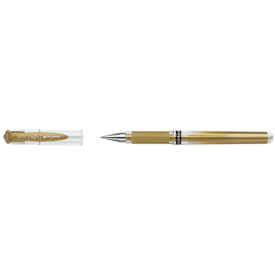 Uni-Ball Signo , Stick Pen, Gold, Gold, 1 mm, Beidhändig 146810