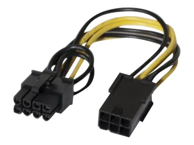 generic - Netzteil - 6-poliges PCIe Power (W) zu 8-poliger PCIe Power (M) - 10 cm generic - Netzteil - 6-poliges PCIe Power (W) zu 8-poliger PCIe Power (M) - 10 cm