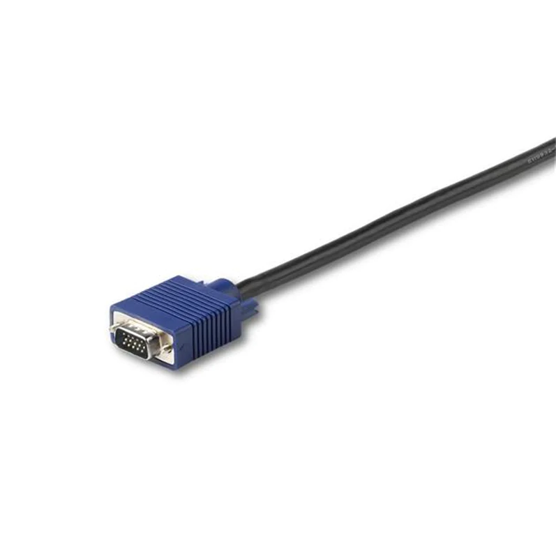 StarTech 6 ft. (1.8 m) USB KVM Cable for StarTech Rackmount Consoles - VGA and USB KVM Console Cable (RKCONSUV6) - Video- / USB-Kabel - Mini-VGA (M) zu USB, HD-15 (VGA) (M) - 1.8 m - für P/N: RKCONS1701, RKCONS1708K, RKCONS1716K, RKCONS17HD, RKCONS1908K,