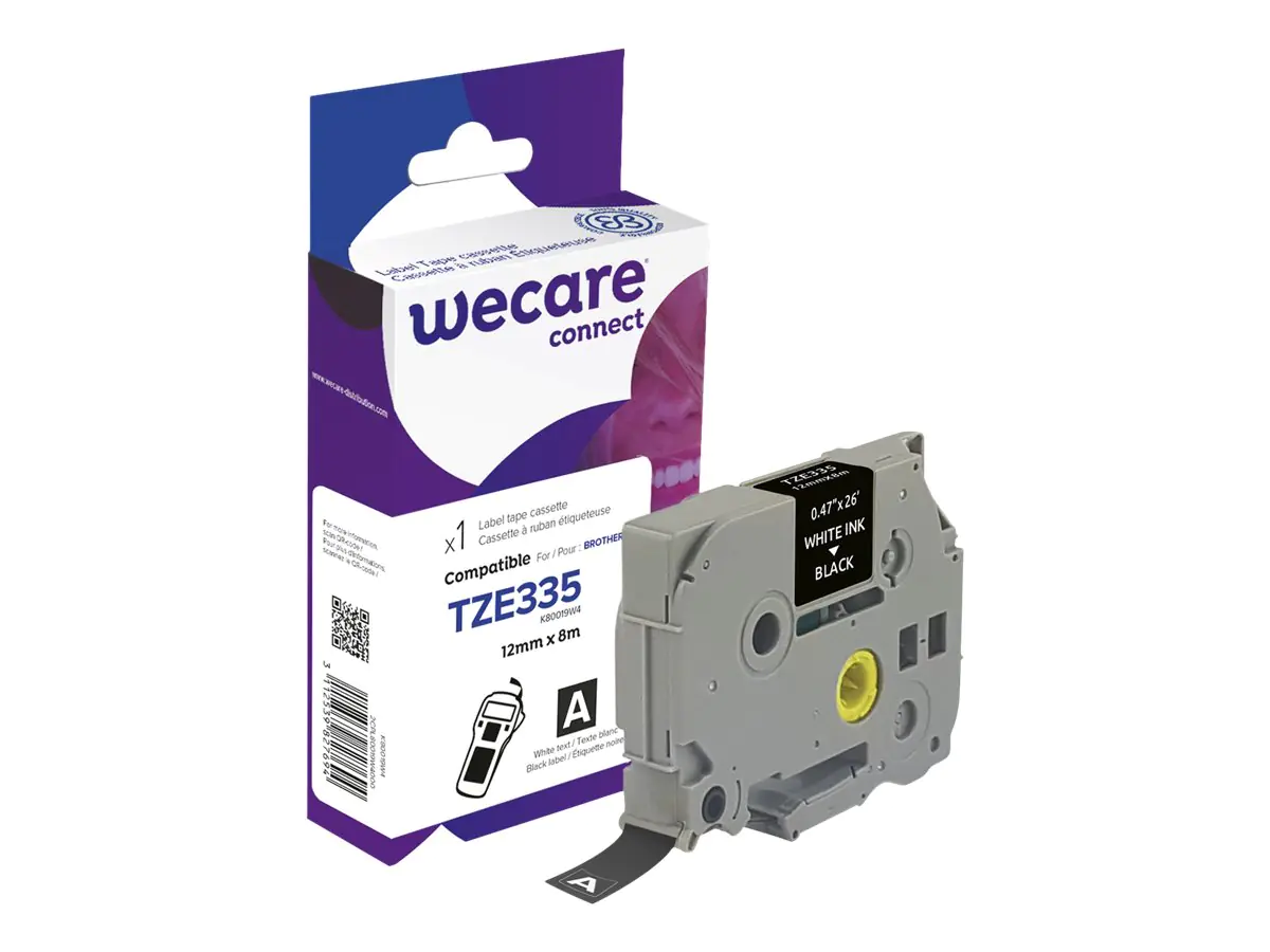 Armor Wecare - Weiß - Rolle (1,2 cm x 8 m) 1 Kassette(n) Etikettenband K80019W4