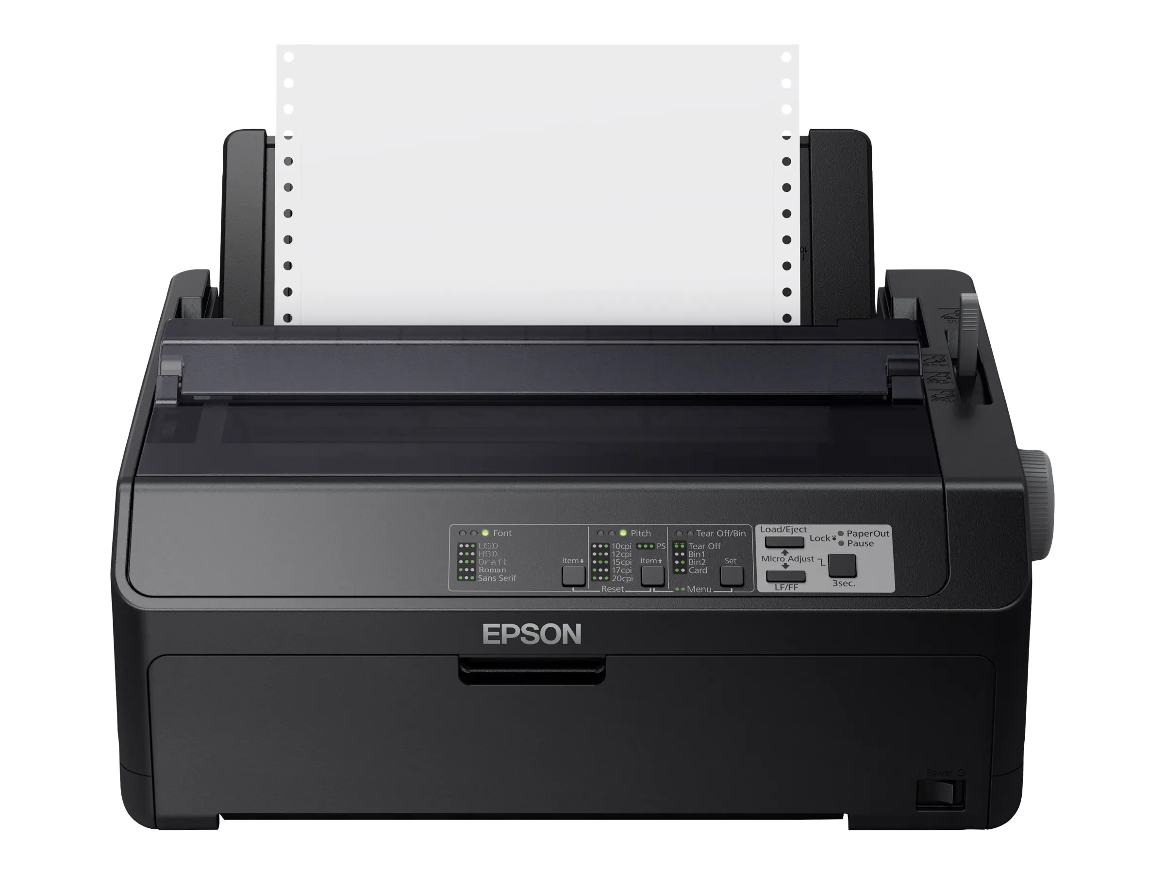 Epson FX 890II - Drucker - s/w - Punktmatrix - Rolle (21,6 cm), JIS B4, 254 mm (Breite) - 240 x 144 dpi - 9 Pin - bis zu 738 Zeichen/Sek. - parallel, USB 2.0