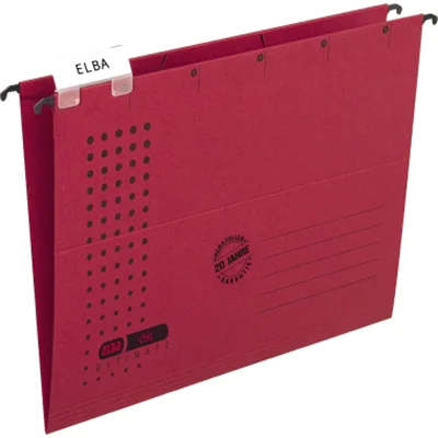 ELBA Hängemappe chic ULTIMATE 100552089 DIN A4 Karton rot ELBA Hängemappe chic ULTIMATE 100552089 DIN A4 Karton rot