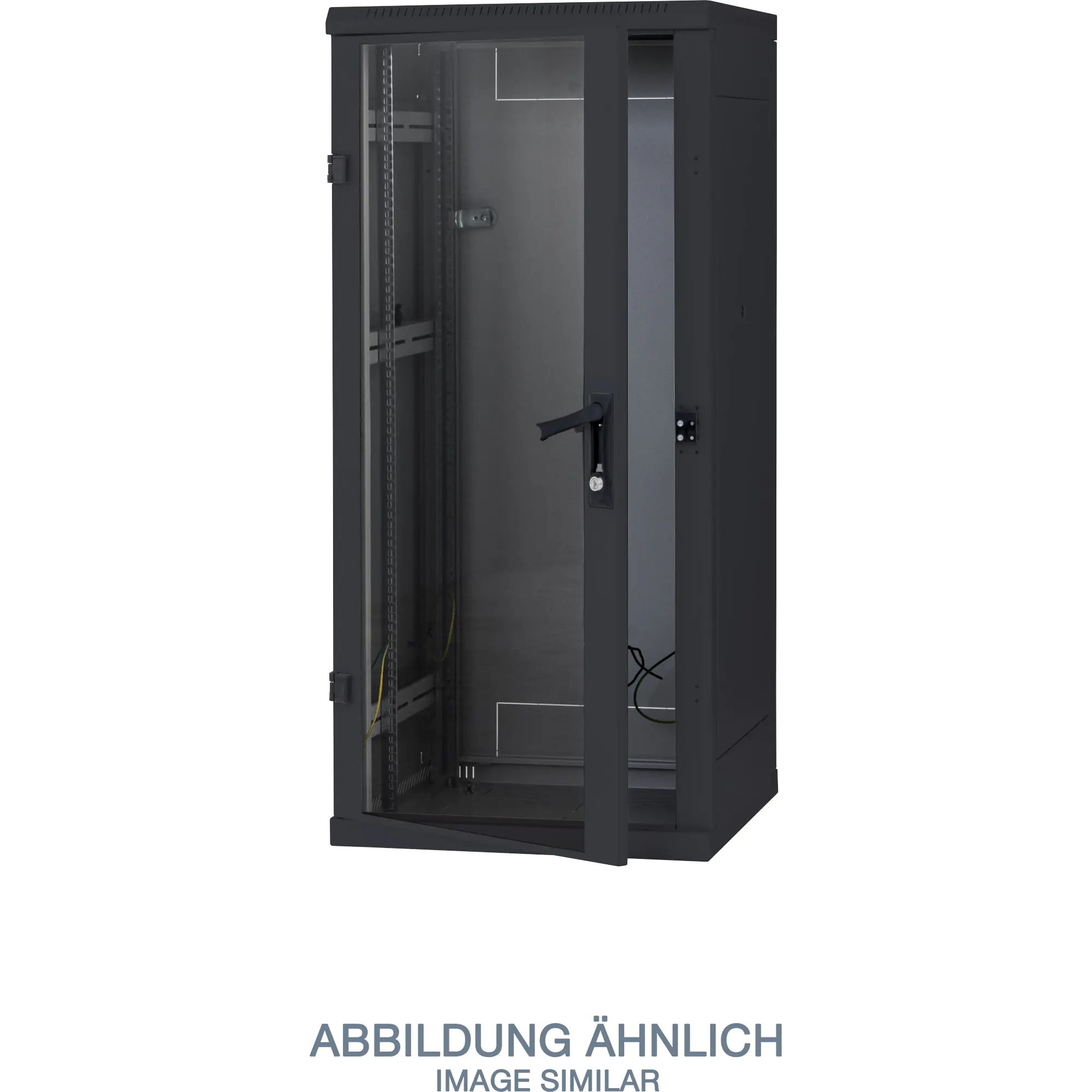 TRITON 19""Schrank Standschrank für Belastung 1200 kg/800x1000 Glastür - Rack