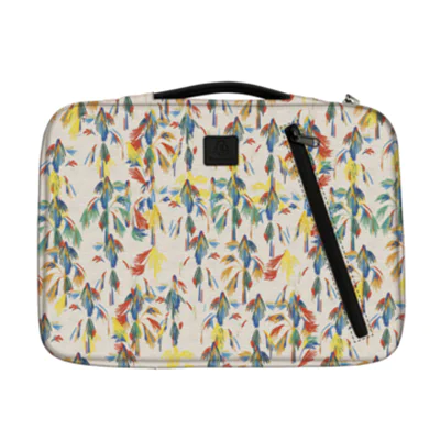Exacompta Notebookhülle Sleeve 41 x 31 x 2,5 cm (B x H x T) Minifronttasche mit Reißverschluss Polyester, 100 % recycelt mehrfarbig