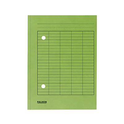Falken Umlaufmappe DIN A4 250g/m² Manilakarton, recycelt grün 100 St./Pack. Falken Umlaufmappe DIN A4 250g/m² Manilakarton, recycelt grün 100 St./Pack.